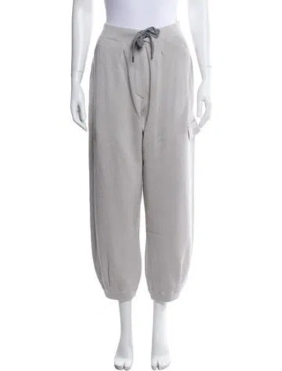 Pre-owned Brunello Cucinelli Striped Sweatpants In Neutral