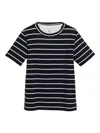 Brunello Cucinelli Striped T-shirt In Blue