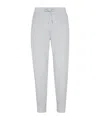 Brunello Cucinelli Striped Track Pants In White