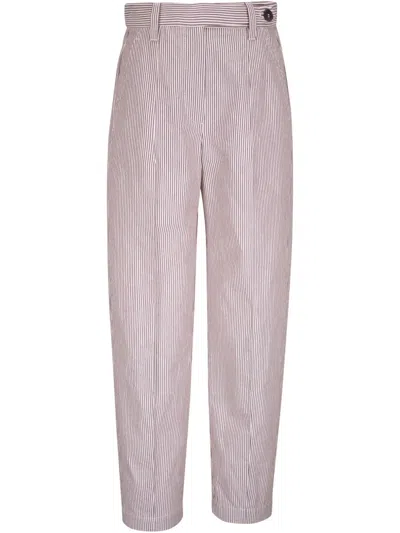 Brunello Cucinelli Striped Trousers
