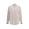 Brunello Cucinelli Striped Shirt