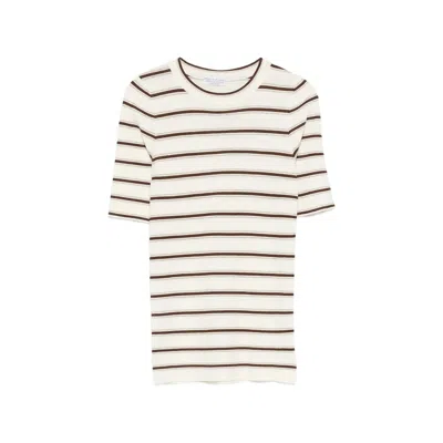 BRUNELLO CUCINELLI STRIPED T-SHIRT