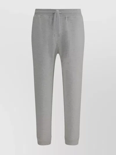 Brunello Cucinelli Stylish Cotton Jogger Trousers In Gray