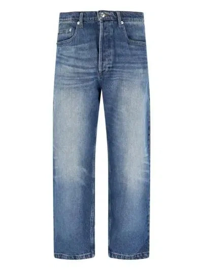 Brunello Cucinelli Stylish Denim Trousers For Modern Wardrobes In Blue
