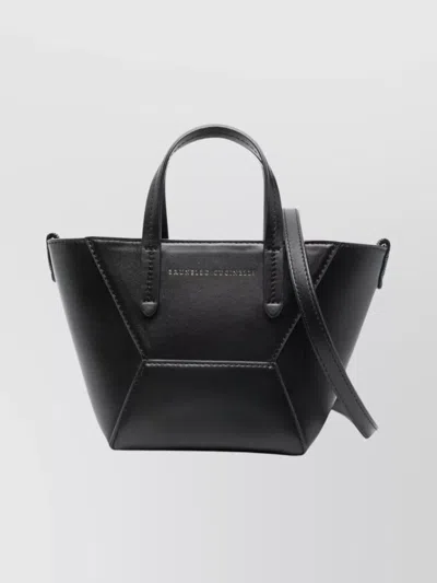 BRUNELLO CUCINELLI STYLISH SHOULDER BAG TOP HANDLES