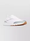 Brunello Cucinelli Stylish Sneakers With Contrast Panel And Pull Tab In Animal Print
