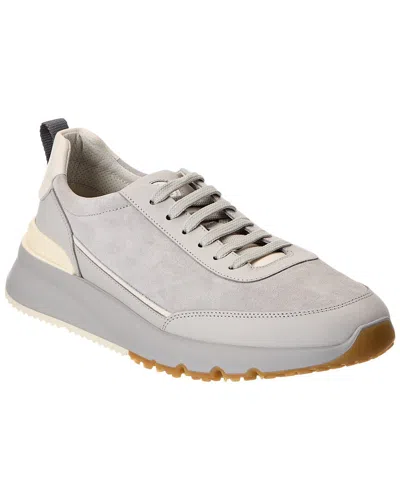 Brunello Cucinelli Suede & Leather Sneaker