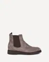 Brunello Cucinelli Men Suede Chelsea Boots In Brown