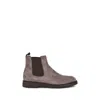 Brunello Cucinelli Men Suede Chelsea Boots