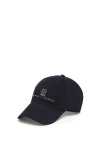 Brunello Cucinelli Suede Baseball Cap In Navy Blue