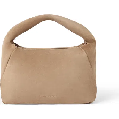 Brunello Cucinelli Suede Bc Duo Hobo Bag In Brown