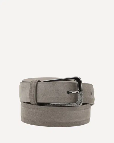 BRUNELLO CUCINELLI SUEDE BELT