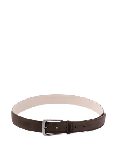 BRUNELLO CUCINELLI SUEDE BELT