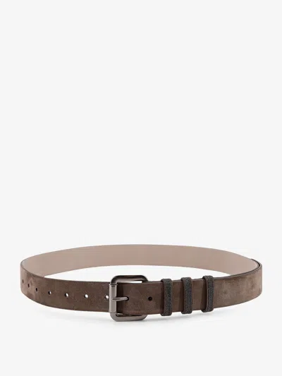 Brunello Cucinelli Suede Belt