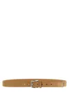 Brunello Cucinelli Suede Belt Multiple Holes