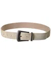 Brunello Cucinelli Suede Belt In Brown