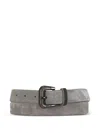 Brunello Cucinelli Suede Belt In Pattern