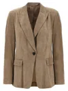 Brunello Cucinelli Single-breasted Blazer Button Notch