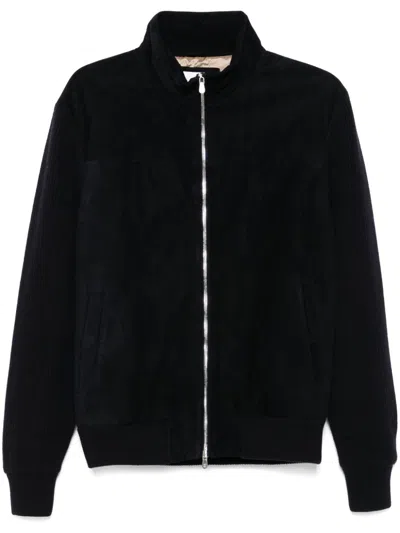 BRUNELLO CUCINELLI SUEDE BOMBER JACKET