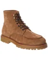 Brunello Cucinelli Suede Boot In Brown