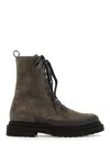 BRUNELLO CUCINELLI BRUNELLO CUCINELLI SUEDE BOOTS WITH DECORATIVE BUCKLE