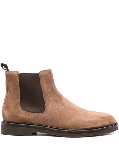 Brunello Cucinelli Suede Chelsea Boots