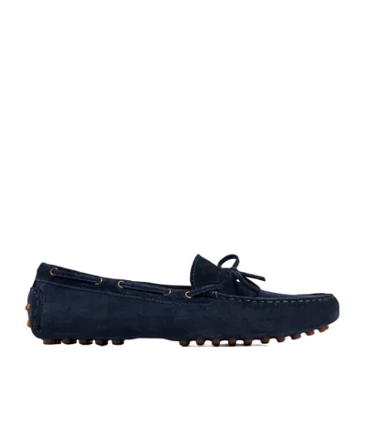 Brunello Cucinelli Suede Deck Shoes In Black