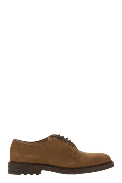 BRUNELLO CUCINELLI BRUNELLO CUCINELLI SUEDE DERBY