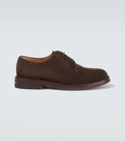 Brunello Cucinelli Suede Derby Shoes