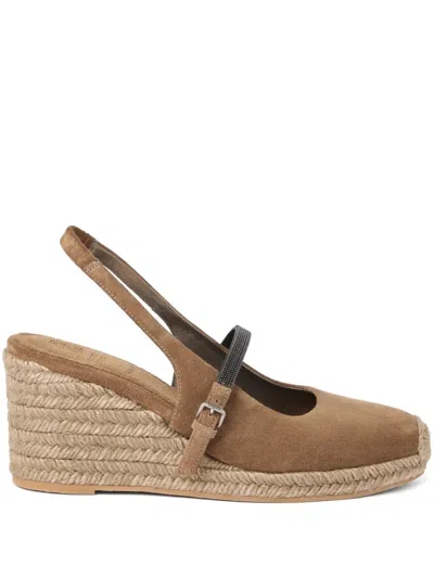 BRUNELLO CUCINELLI SUEDE ESPADRILLAS