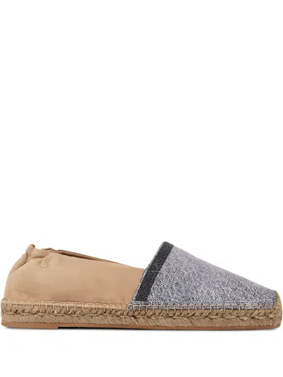 Brunello Cucinelli Suede Espadrilles