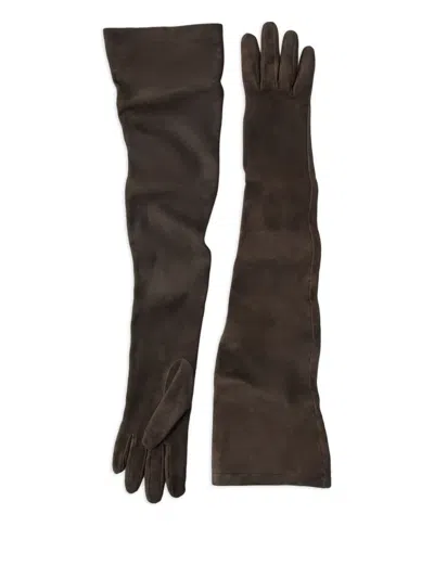 BRUNELLO CUCINELLI SUEDE GLOVES