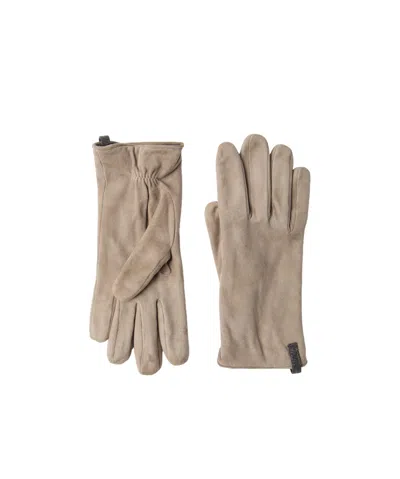 Brunello Cucinelli Suede Gloves In Neutral