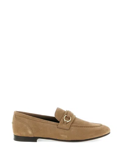 Brunello Cucinelli Suede Horsebit Loafers In Brown