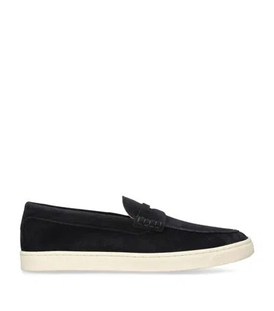 BRUNELLO CUCINELLI SUEDE HYBRID LOAFERS