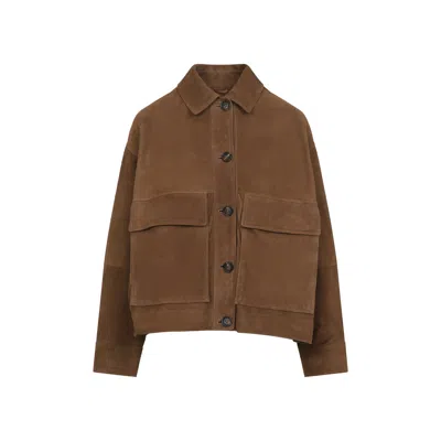 BRUNELLO CUCINELLI BRUNELLO CUCINELLI SUEDE JACKET