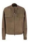 Brunello Cucinelli Women's Couture Suede Outerwear With Jewellery