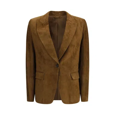 BRUNELLO CUCINELLI SUEDE JACKET