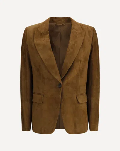 BRUNELLO CUCINELLI SUEDE JACKET