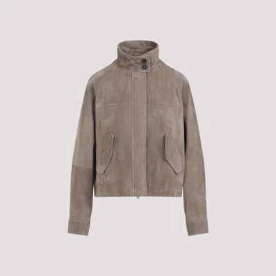 BRUNELLO CUCINELLI SUEDE JACKET