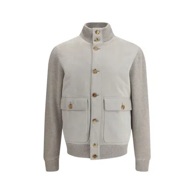 BRUNELLO CUCINELLI SUEDE JACKET