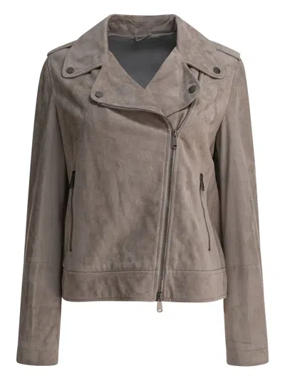 BRUNELLO CUCINELLI SUEDE JACKET