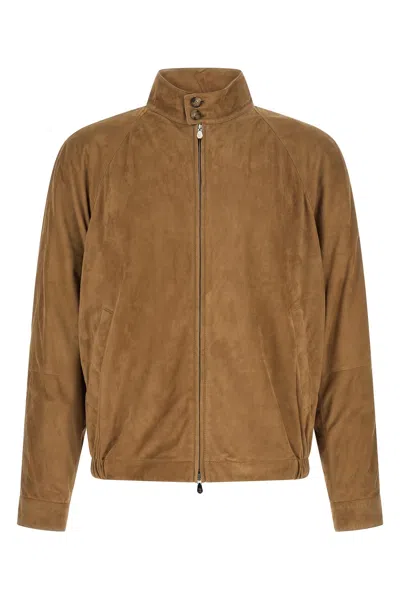 BRUNELLO CUCINELLI SUEDE JACKET