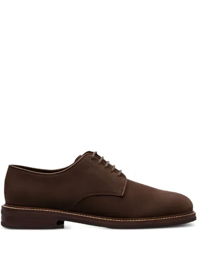 Brunello Cucinelli Suede Lace-up Shoes