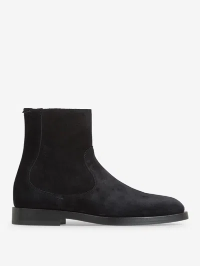 BRUNELLO CUCINELLI BRUNELLO CUCINELLI SUEDE LEATHER BOOTS