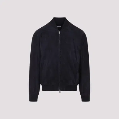 BRUNELLO CUCINELLI SUEDE LEATHER JACKET