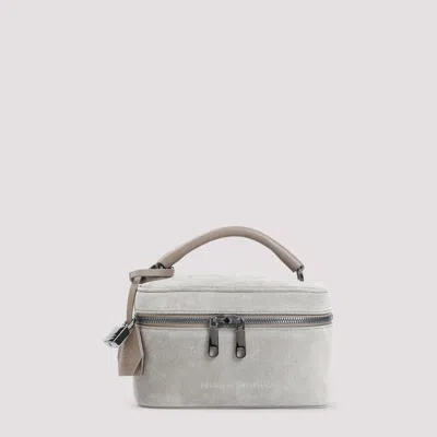 Brunello Cucinelli Suede Leather Pouch