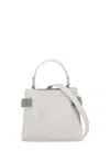 Brunello Cucinelli Suede Leather Shoulder Bag