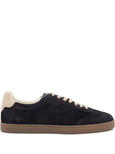 Brunello Cucinelli Suede Leather Sneakers