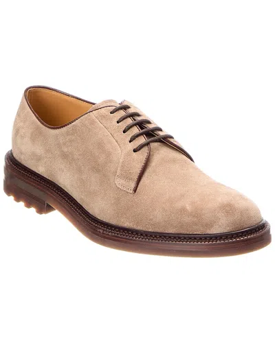 Brunello Cucinelli Suede Loafer In Animal Print